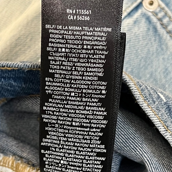 7 For All Mankind Ultra High Rise Dojo Jeans Sz 27 Light Wash Distressed Flare - Picture 8 of 8